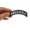 Arizona Patch Arizona Patch Iron on State Rocker shown on hand for size comparison
