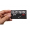 Beast Mode Mode On Patch Beast Mode Mode On Funny Iron on Patch shown on hand for size comparison