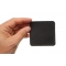 Black 3 Inch Square Blank Patch | Embroidered Patches Black 3 Inch Square Blank Patch shown on hand for size comparison