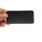 Black 4 Inch Rectangular Blank Patch | Embroidered Patches Black 4 Inch Rectangular Blank Patch shown on hand for size comparison
