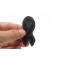 Black Ribbon Patch, Support Ribbon Patches shown on hand for size comparison