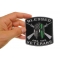 Blessed Are The Veterans Iron on Patch shown on hand for size comparison