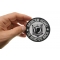 Bring Em Home Or Send US Back Small | US Military Veteran Patches Bring Em Home or Send US Back Small Iron on Patch shown on hand for size comparison