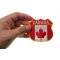 Canadian Shield Patch - Canada Flag | Embroidered Patches Canadian Shield Patch - Canada Flag shown on hand for size comparison