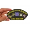 Cap Defenders Of Our Freedom I Stand Beside Them Patch | US Military Veteran Patches Cap Defenders Of Our Freedom I Stand Beside Them Patriotic Iron on Patch shown on hand for size comparison