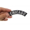 Chicago Patch shown on hand for size comparison