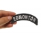 Edmonton City Patch Edmonton City Patch shown on hand for size comparison