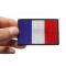 France Flag Patch France Flag Patch shown on hand for size comparison