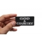 God and Country Patch shown on hand for size comparison