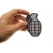 Grenade Patch | US Military Vietnam Veteran Patches Grenade Patch shown on hand for size comparison
