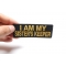 I am my Sister's Keeper Patch in Yellow I am my Sister's Keeper Patch in Yellow shown on hand for size comparison