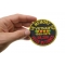 In Memory Of Vietnam Round Patch shown on hand for size comparison