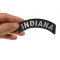Indiana Patch Indiana Patch Iron on State Rocker shown on hand for size comparison