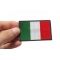 Italian Flag Patch Italian Flag Patch shown on hand for size comparison