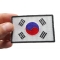 Korean Flag Patch Korean Flag Patch shown on hand for size comparison
