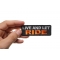 Live And Let Ride Patch Live and Let Ride Patch, Biker Saying Patches shown on hand for size comparison