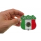 Mexico Shield Flag Patch | Embroidered Patches Mexico Shield Flag Patch shown on hand for size comparison
