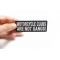 Motorcycle Clubs Are Not Gangs Biker Patch | Embroidered Patches Motorcycle Clubs Are Not Gangs Patch, Biker Saying Patches shown on hand for size comparison