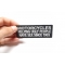 Motorcycles Helping Ugly People Have Sex Patch | Embroidered Patches Motorcycles Helping Ugly People Have Sex Since 1903 Patch, Biker Saying Patches shown on hand for size comparison