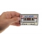 Old Skool Radio Cassette Patch Old Skool Radio Cassette Novelty Iron on Patch shown on hand for size comparison