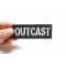 Outcast Patch Outcast Patch shown on hand for size comparison