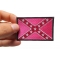 Pink Rebel Flag Patch Pink Rebel Flag Patch shown on hand for size comparison