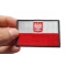 Poland Flag Patch Poland Flag Patch shown on hand for size comparison