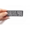 Positive Mind Positive Vibes Positive Life Patch Positive Mind Positive Vibes Positive Life Patch, Morale Patches, Sew or Iron on shown on hand for size comparison