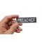 Preacher Patch | Embroidered Patches Preacher Patch, Christian Saying Patches shown on hand for size comparison