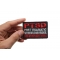 PTSD Patch For Vets - Some Wounds Are Not Visible | US Military Veteran Patches PTSD Patch For Vets - Some Wounds Are Not Visible shown on hand for size comparison