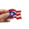 Puerto Rico Flag Patch | Embroidered Patches Puerto Rico Flag Patch shown on hand for size comparison