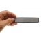 Small Reflective 5 Inch Strip Patch shown on hand for size comparison