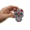 Sugar Skull Patch, Skull Patches shown on hand for size comparison