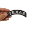 Texas Patch Texas Patch Iron on State Rocker shown on hand for size comparison