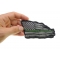 Thin Green Line American Tattered Flag Patch shown on hand for size comparison