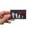 To All Our Troops I Thank You Patch | US Military Veteran Patches To All Our Troops I Thank You Patriotic Iron on Patch Rectangular shown on hand for size comparison