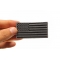 US Flag Patch Black And Gray 3 Inch US Flag Patch Black and Gray 3 Inch shown on hand for size comparison