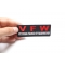 VFW Veterans Fucked By Washington Patch VFW Veterans Fucked By Washington Patch, Military Saying Patches shown on hand for size comparison