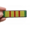 Vietnam Ribbon Patch shown on hand for size comparison