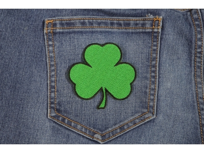 3 Leaf Clover Shamrock Patch | Embroidered Patches