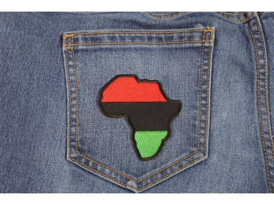 African Map Patch | Embroidered Patches