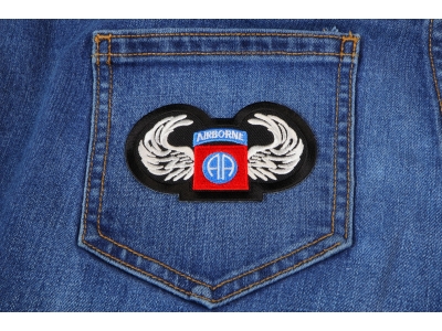 Airborne AA Patch | US Army Military Veteran Patches
