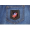 American Flag POW MIA Patch | US POW MIA Military Veteran Patches American Flag POW MIA Patch shown on jeans