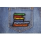 AUTISM Patch AUTISM Morale Patch shown on jeans