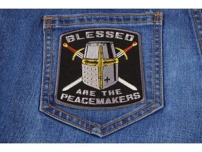 Blessed Are The Peacemakers Knight Patch