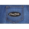 Classy Bitch Patch | Embroidered Patch Classy Bitch Patch shown on jeans