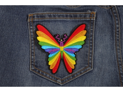 Colorful Butterfly Patch | Embroidered Patches