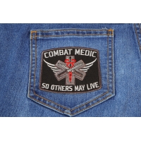 Combat Medic Patch So Others May Live | Embroidered EMT Patches Combat Medic Patch So Others May Live | Embroidered EMT Patches