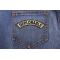 Deplorable Rocker Patch Deplorable Rocker Patch shown on jeans