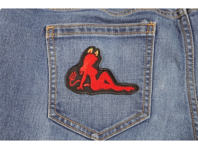 Devil Girl Patch | Embroidered Patches